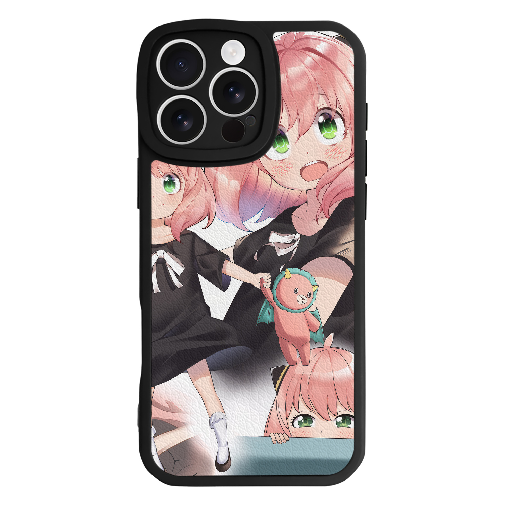（画像用） SPY×FAMILY间谍家家酒 【iPhone 16シリーズ対応】シリコンスマホケース（レザー調） 材質：シリコン